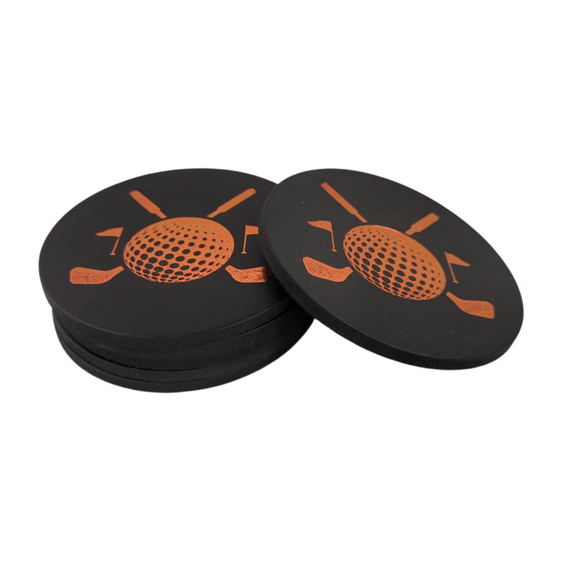 Sous bock en cuir,  Tucker