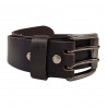 Ceinture homme cuir double ardillon,  Tucker. Cadeau original