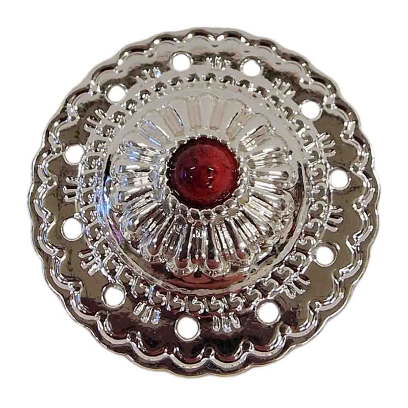 Concho chromé  à l'unité, Tucker