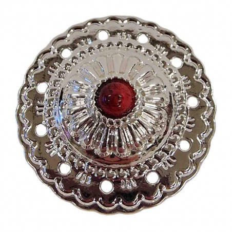 Concho chromé  à l'unité, Tucker