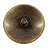 Concho rond,  native American, tête de loup, aigle , Tucker