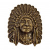 Concho Amérindien, tête d'indien, Tucker
