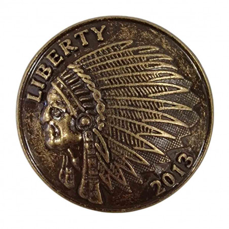 Concho rond Amérindien, Tucker