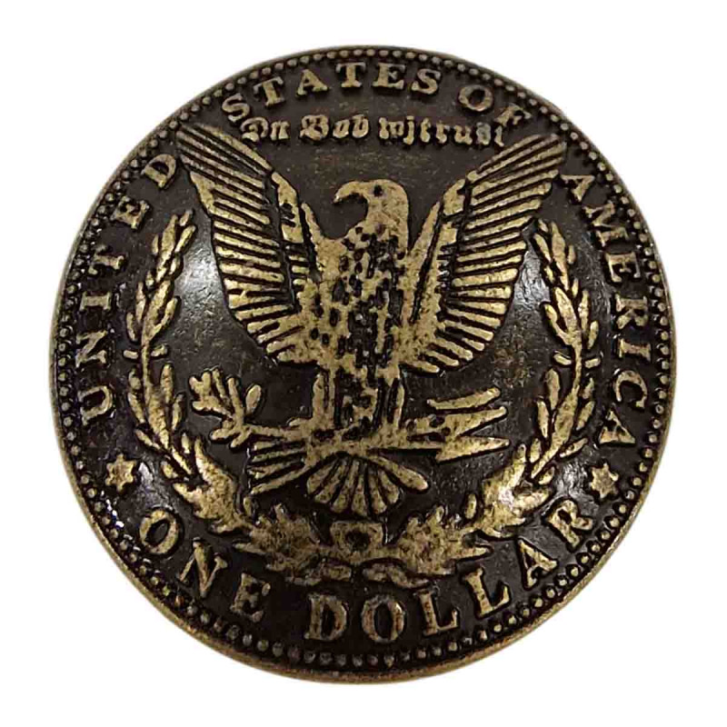Concho rond, dollar Américain, Tucker