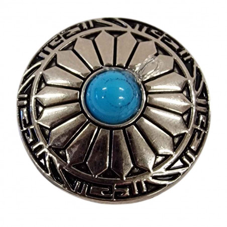 Concho motifs amérindiens, vendu à l'unité, Tucker