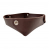 organisateur en cuir carré, objet de bureau, cuir véritable, Tucker