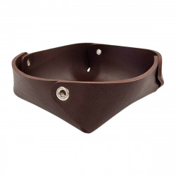 organisateur en cuir carré, objet de bureau, cuir véritable, Tucker