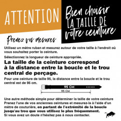 Ceinture effet pailleté, brillante, Tucker