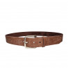 Ceinture homme cuir marron, Tucker. Ceinture personnalisée, idée cadeau