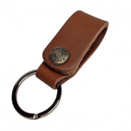 Porte-clés cuir de vachette, souple et résistant, Tucker
