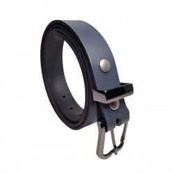 Ceinture cuir pleine fleur artisans français Tucker