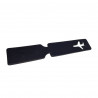 Etiquette en cuir personnalisable
