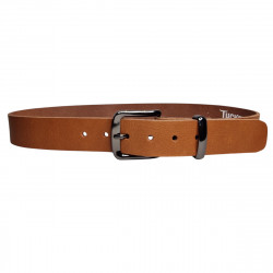 Ceinture cuir de buffle, couleur cognac, Tucker