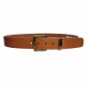 Ceinture cuir de buffle, couleur cognac, Tucker