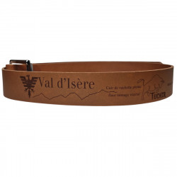 ceinture souple, gravée Val d'Isère, Tucker