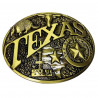 boucle de ceinture laiton Texas, Tucker