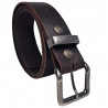 La ceinture Française souple cuir de taureau,  premium, Tucker