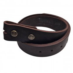 La ceinture Française noire souple cuir de taureau,  Atelier Tucker, Sevrier74