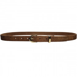 Ceinture fine  cuir femme motifs tigre. Tucker