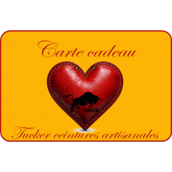 Carte cadeau montant libre