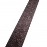 Ceinture marron motifs Roses , ceintures embossées, Tucker