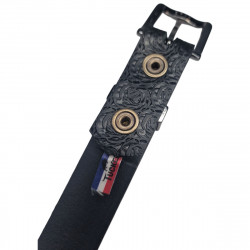 ceinture souple, gravée Val d'Isère, Tucker