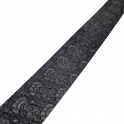 Ceinture cuir de buffle noir, Tucker