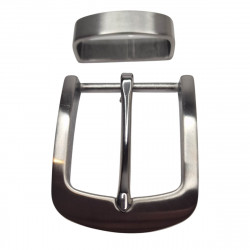 Boucle de ceinture 100% inox, inaltérable, Tucker