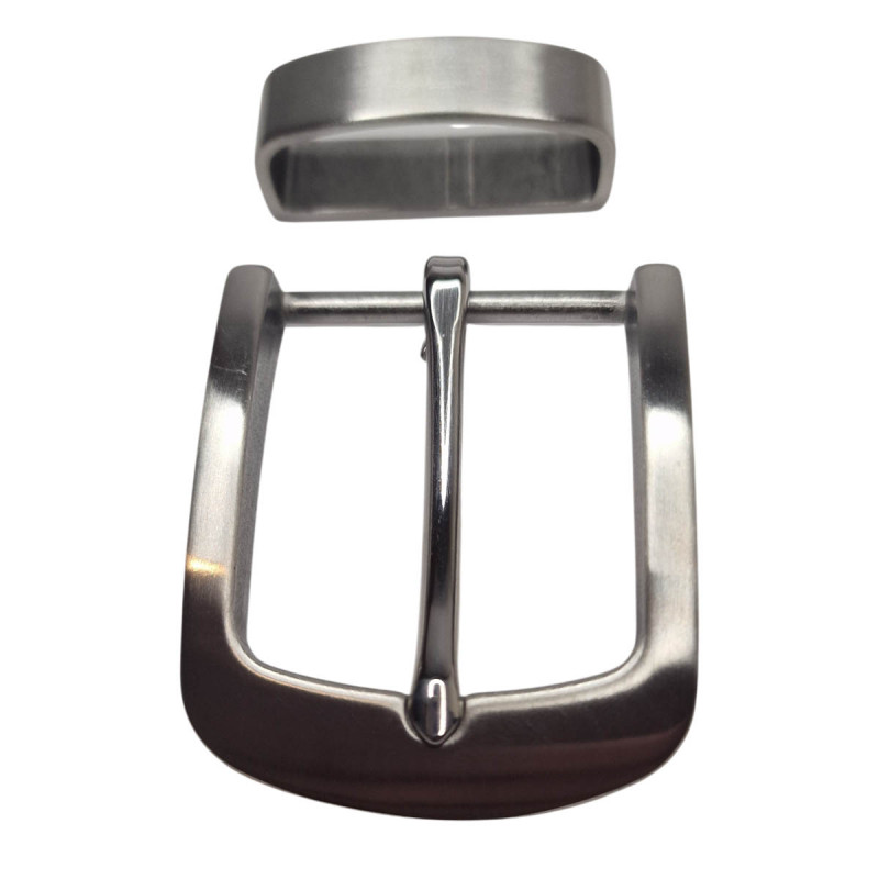 Boucle de ceinture 100% inox, inaltérable, Tucker