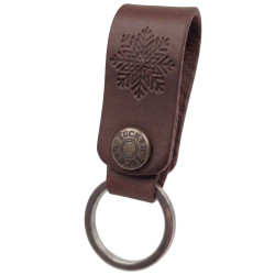Porte-clefs motif flocon de neige, souvenir des Alpes, Tucker