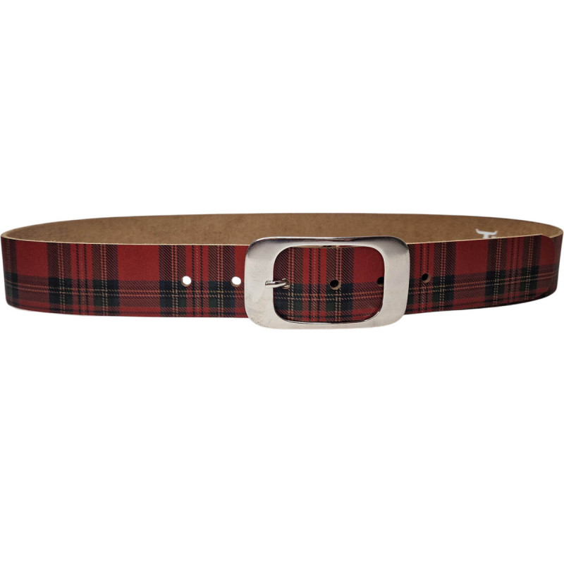 Ceinture motif écossais, pour un look rock, Tucker