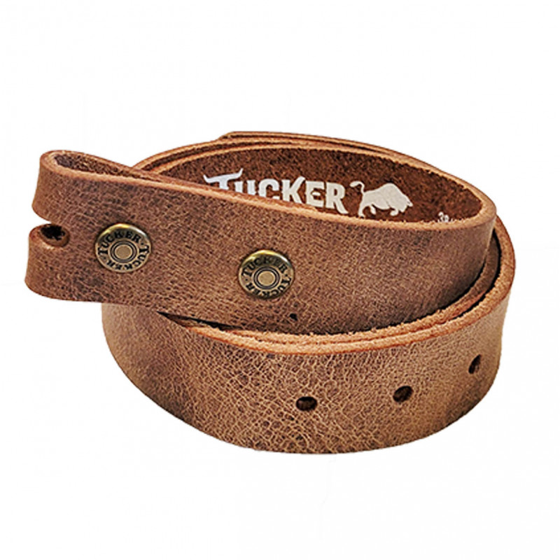 Ceinture en cuir de buffle, aspect usé, cuir pleine fleur, Tucker