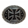 boucle de ceinture croix de malte