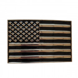 boucle de ceinture drapeau Américain