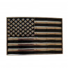 boucle de ceinture drapeau Américain