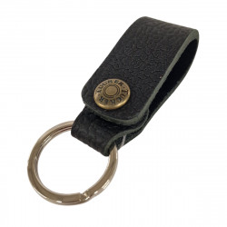 Porte-clés cuir martelé, résolument masculin, robuste et utile, cuir français Tucker