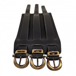 Bracelet cuir triple lanière, pour un maintient du poignet, Style affirmé Tucker.
