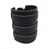 Bracelet cuir triple lanière, pour un maintient du poignet, Style affirmé Tucker.