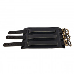 Bracelet cuir triple lanière, pour un maintient du poignet, Style affirmé Tucker.