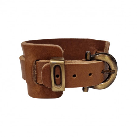 Bracelet de force homme/femme cuir véritable Tucker