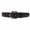 Boucle de ceinture vintage, anthracite,  Tucker