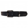 Boucle de ceinture tendance, couleur anthracite,  Tucker