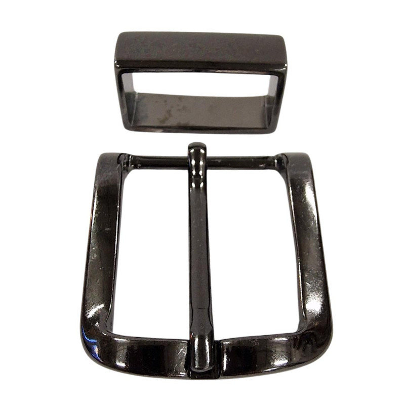 Petite boucle de ceinture anthracite, Tucker