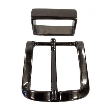 Petite boucle de ceinture anthracite, Tucker