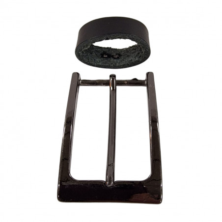 Boucle de ceinture  fine, carré, Tucker