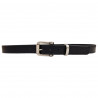 Boucle de ceinture vintage, argent vieilli, Tucker