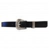 Boucle de ceinture style western, boucle à motifs,  Tucker