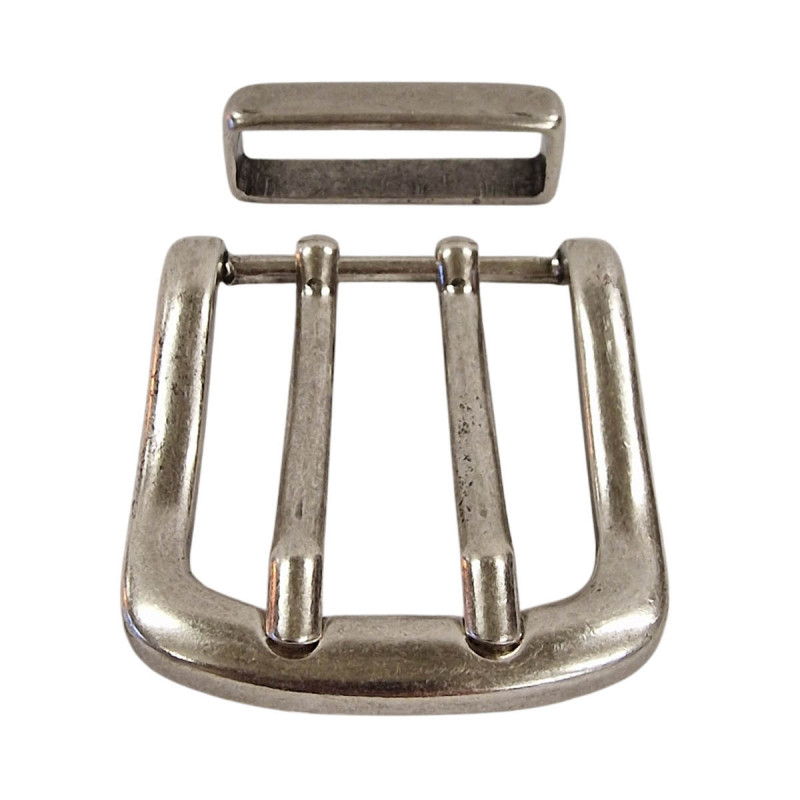 Boucle de ceinture double ardillon. Idéale pour travailler,  Tucker
