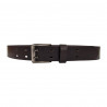 Ceinture homme cuir double ardillon,  Tucker. Cadeau original