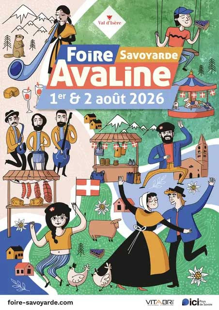 Ceintures Tucker s'invite à la Foire Avaline de Val d'Isère 1 et 2 août !